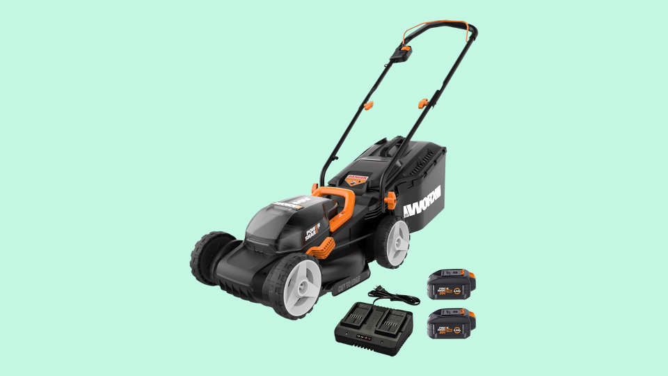 Get your mowing and mulching done at the same time with this Worx Power Share lawn device on sale at Amazon right now.