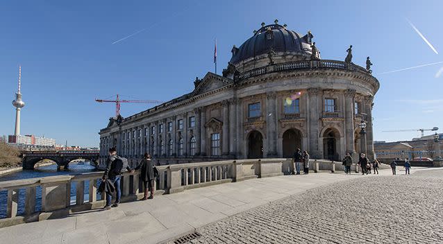 The coin with a face value of $1 million Canadian dollars was stolen from the Bode Museum in Berlin. Source: EPA