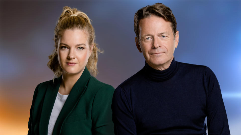 Conny Neumeyer und Rudi Cerne (Bild: ZDF/Nadine Rupp)