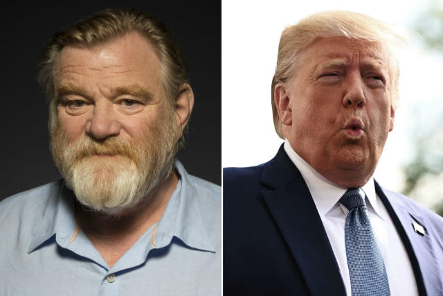 Gleeson will play Trump in new CBS show (Credit: Ron Eshel/Invision/AP/Getty)