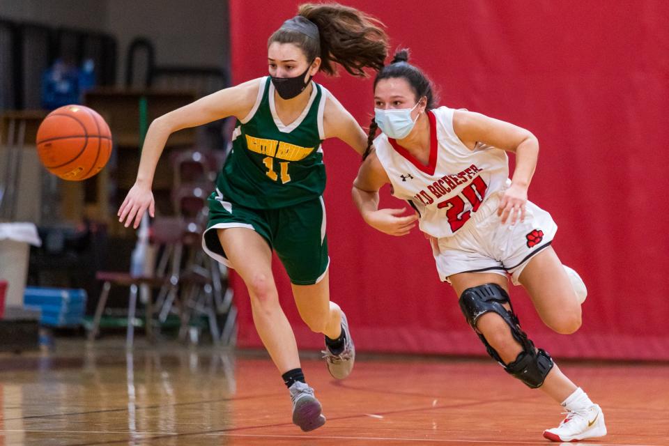 Dighton-Rehoboth's Ella Damon, as pictured during a 2021 game.