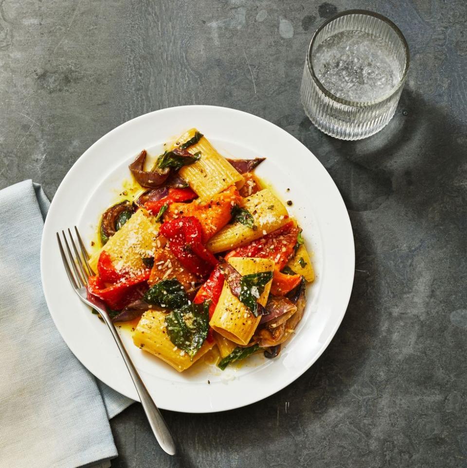 Marinated Pepper Pasta