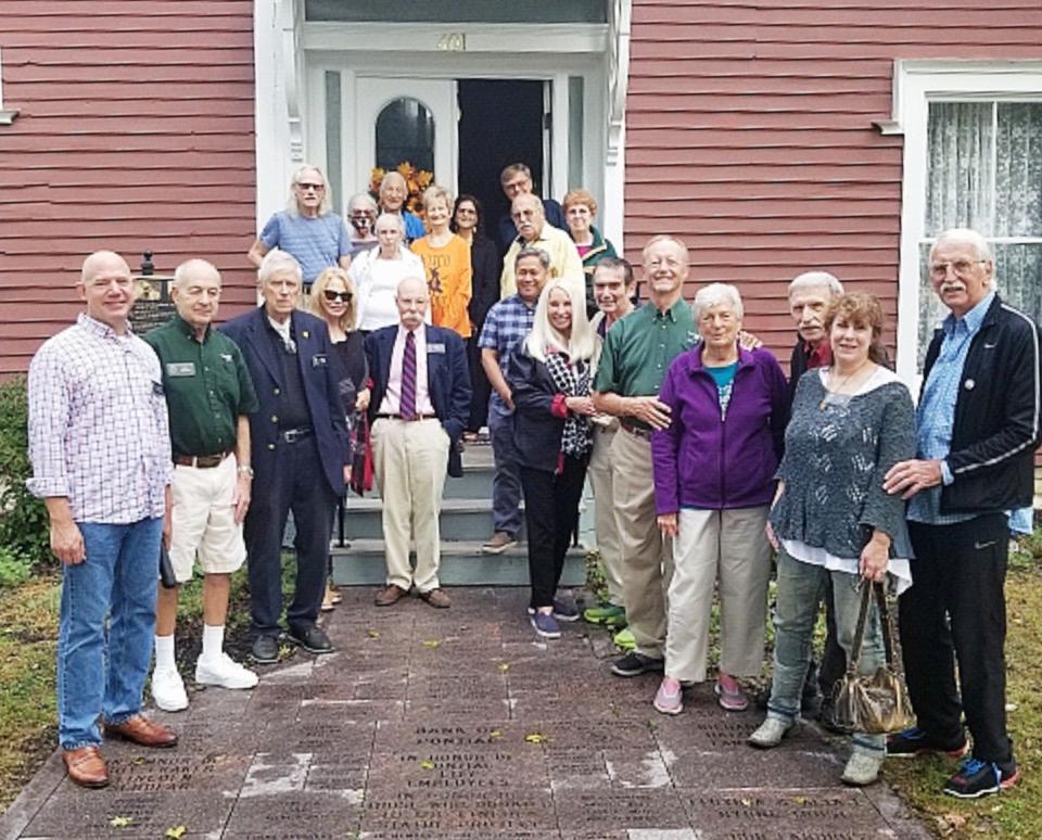 Members of the Lake Michigan Region Rolls-Royce Owners' Club toured the Strevell House on a Third Saturday event last year.