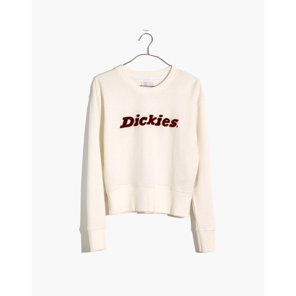 Madewell x Dickies Logo Shrunken Sweatshirt