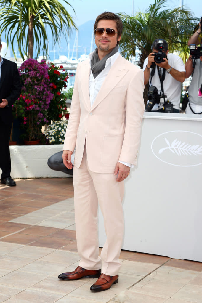 Brad Pitt at Cannes