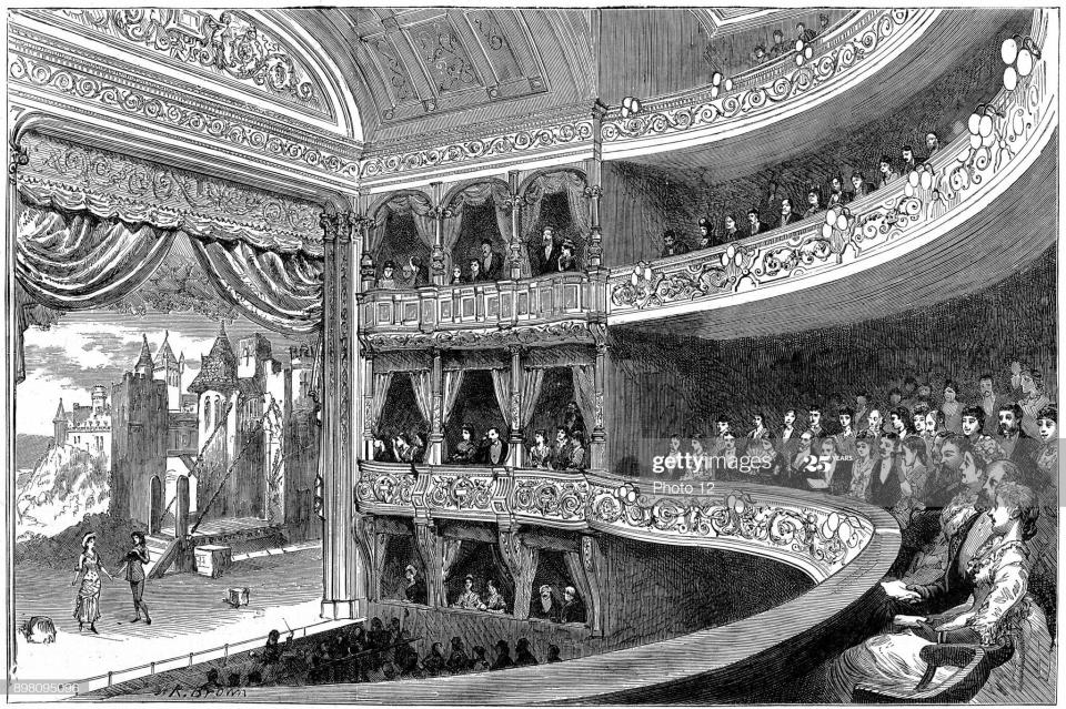 Savoy Theatre, London, in 1881 - Getty