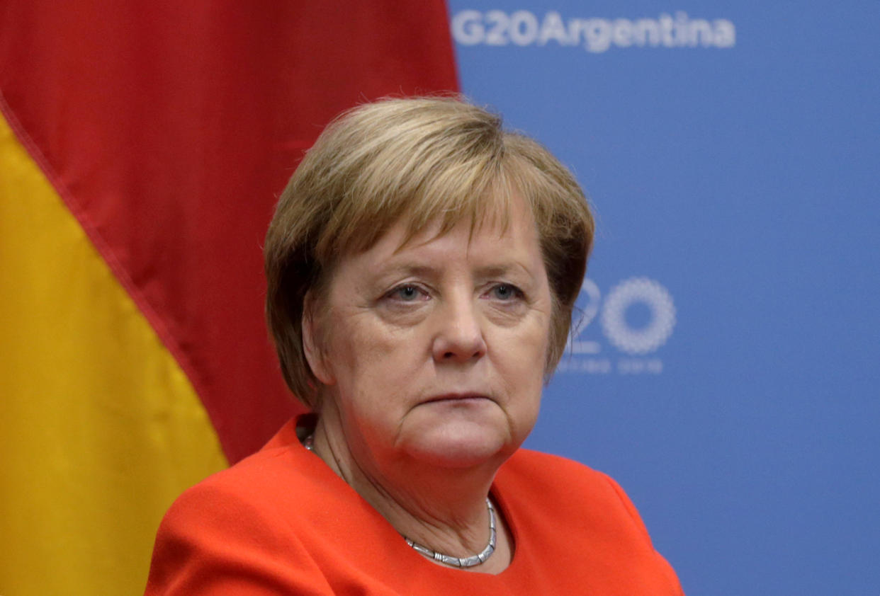 German chancellor Angela Merkel. Photo: Reuters