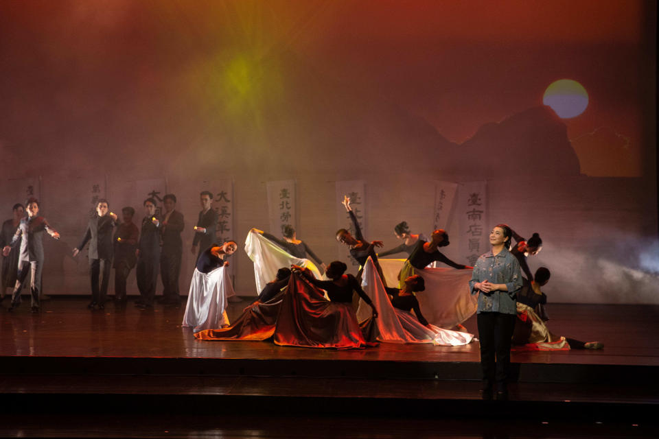 2022臺灣新文化運動月邀請蘭陽戲劇團在大稻埕戲苑演出《英雄再現-蔣渭水》
