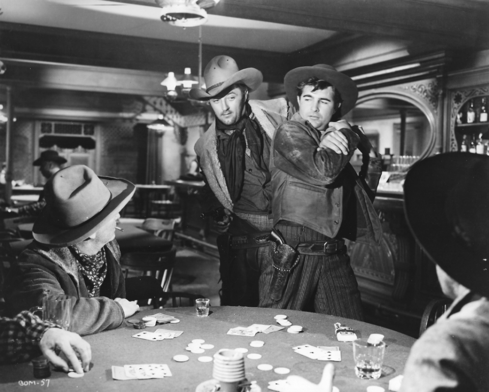 Robert Mitchum in the Western/noir ‘Blood on the Moon’