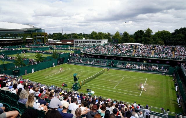 Court 12 was packed for the meeting 