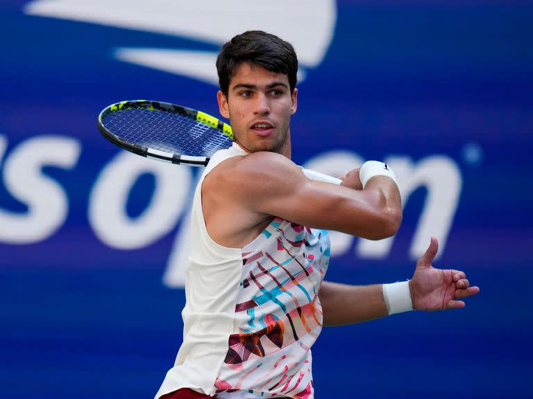 A los 20 años, Carlos Alcaraz se metió en cuartos de final de US Open por tercera vez: ganó en 2022