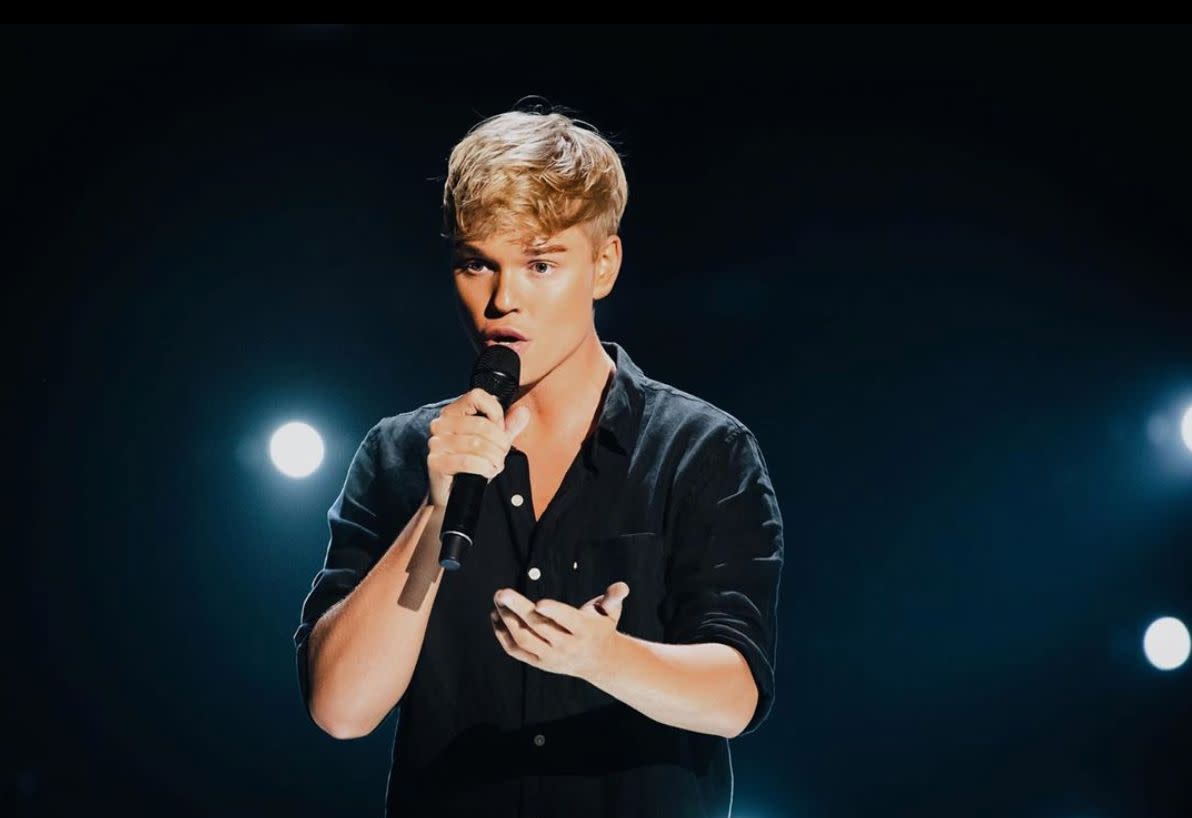 Jack vidgen auditions for The Voice Australia