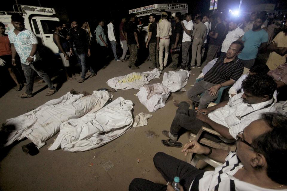 India Train Derailment (Copyright 2023 The Associated Press. All rights reserved.)