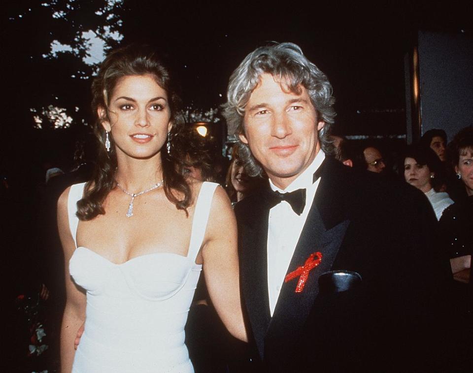 Il a été marié à Cindy Crawford. Connu pour ses multiples conquêtes, Richard Gere convole avec le super top model lors d’une cérémonie express à Las Vegas, en 1991. Mais quatre ans plus tard, le couple décide de divorcer sans donner d’explications. Le mannequin star des 90’s n’a jamais voulu revenir sur cette période de sa vie : "<em>ce n’est vraiment pas quelque chose que je veux partager</em>", a-t-elle expliqué dans son autobiographie. ©Brenda Chase/Online USA, Inc