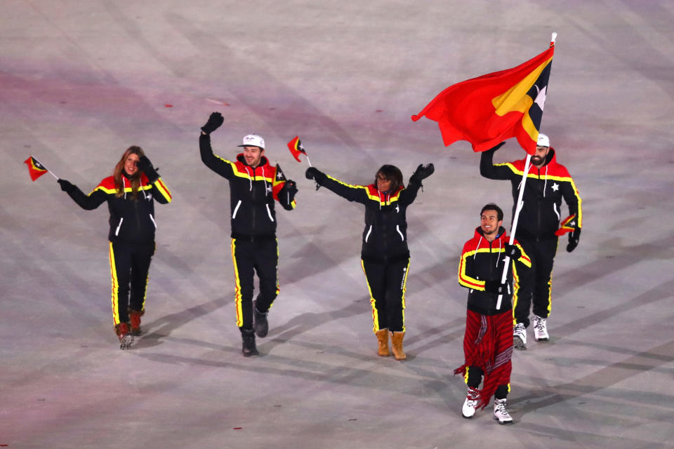 Die besten Bilder der Eröffnungsfeier aus Pyeongchang