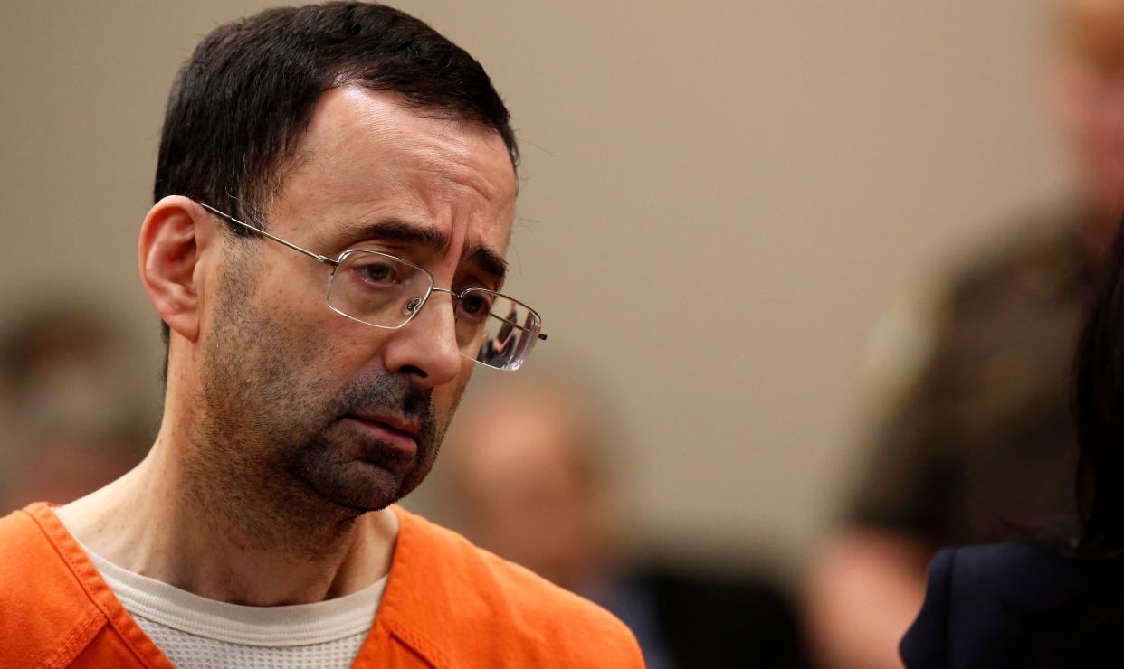 Nassar appears at Ingham County Circuit court on November 22, 2017.&nbsp; (Photo: JEFF KOWALSKY via Getty Images)