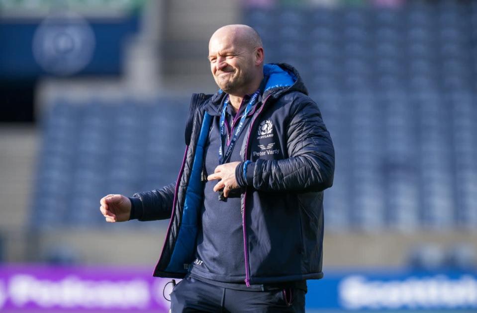 Gregor Townsend’s Scots face Argentina on Saturday (Jane Barlow/PA) (PA Wire)