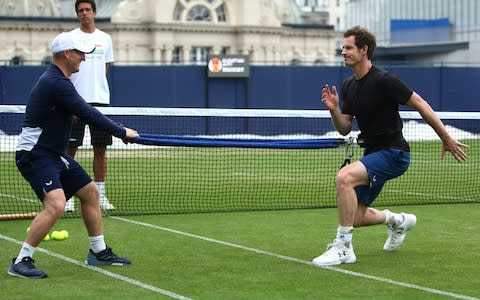 Murray goes through his preparations for Eastbourne this week - Credit: Getty Images