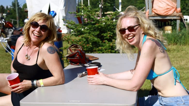 Leather. Laughs. A few broken ribs: All-women biker rally revs up in Penobsquis