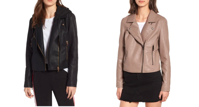 Nordstroms womens sales leather jackets