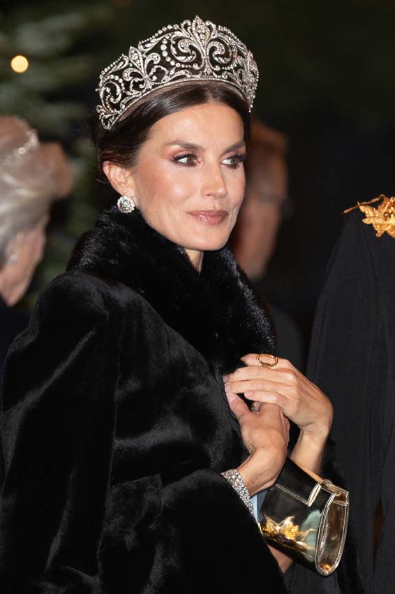 Reina Letizia con vestido de H&M