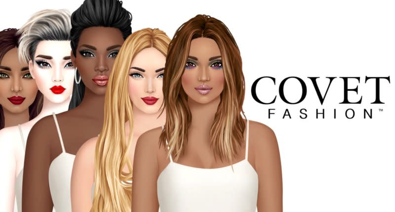 Covet Fashion's model line-up is multiracial.