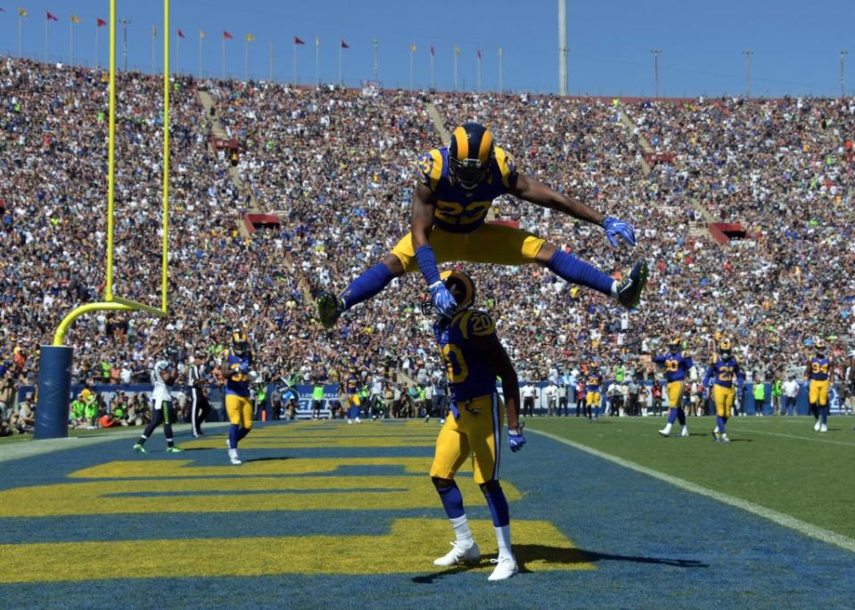 Trumaine Johnson and LaMarcus Joyner, Los Angeles Rams