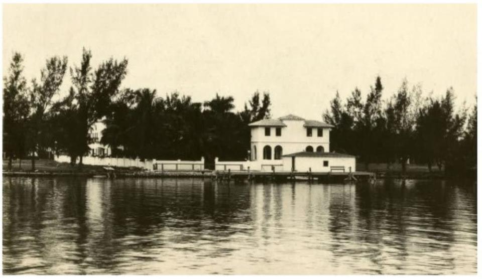 Capone’s Miami mansion: During Capone’s era