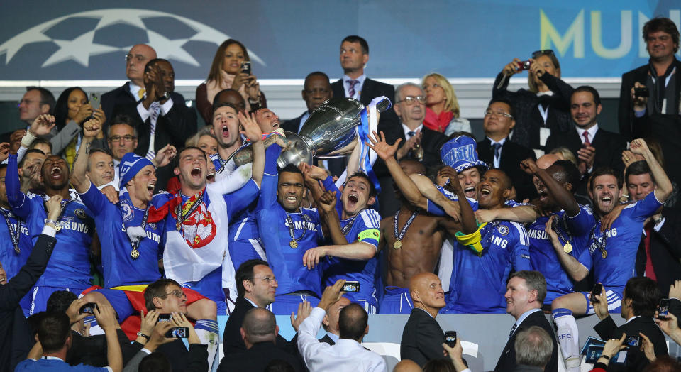 Chelsea’s Champions League title in 2012 represents the last time an English team even won a semifinal. (Getty)