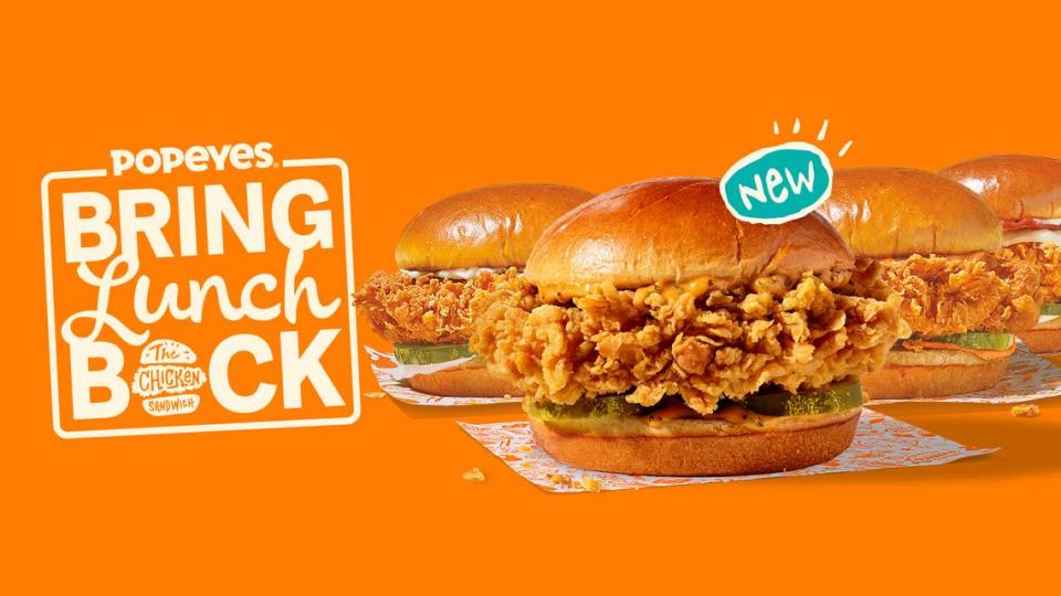 Popeyes is adding a new offering to its chicken sandwich lineup.