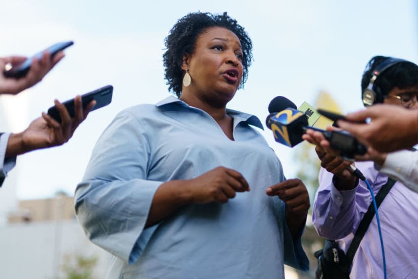 Stacey Abrams.