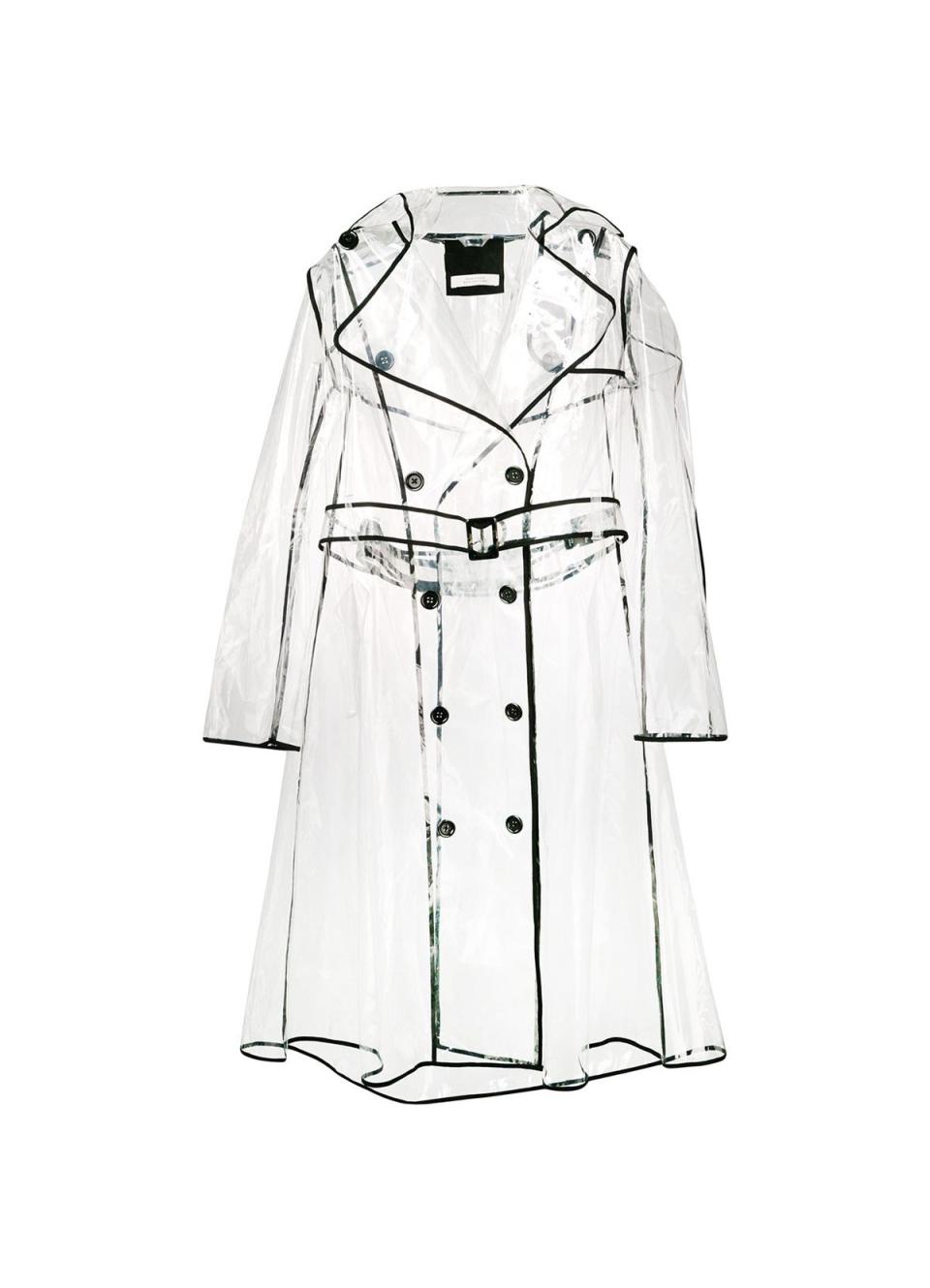 Dorothee Schumacher Transparent Raincoat