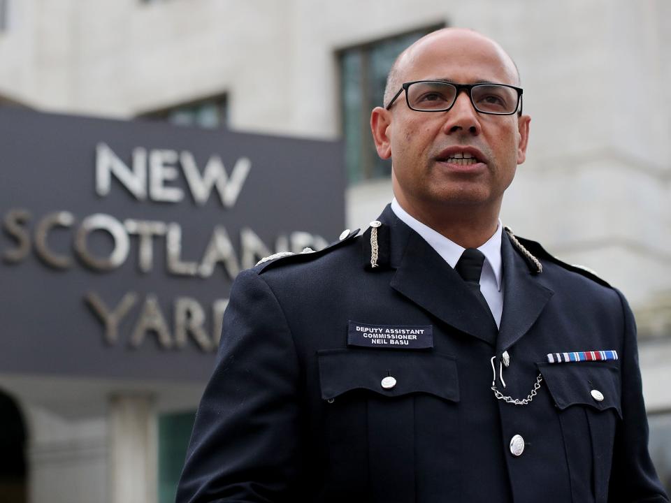 <p>Neil Basu, the head of counter-terror policing, is among the senior officers warning of the impact from Brexit</p>