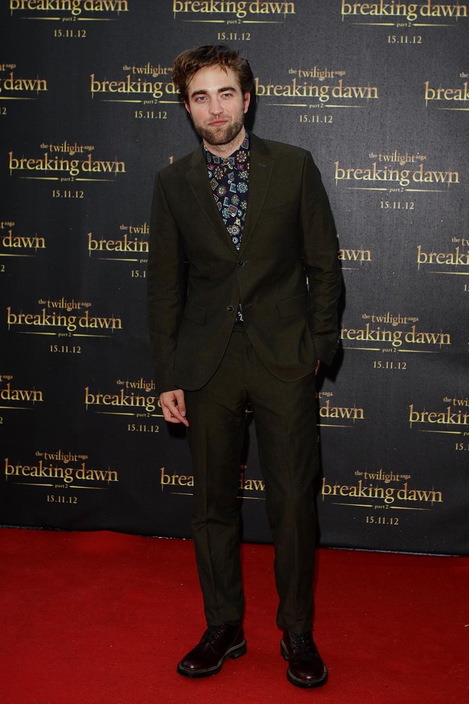 Robert Pattinson Promotes "Breaking Dawn - Part 2" In Sydney