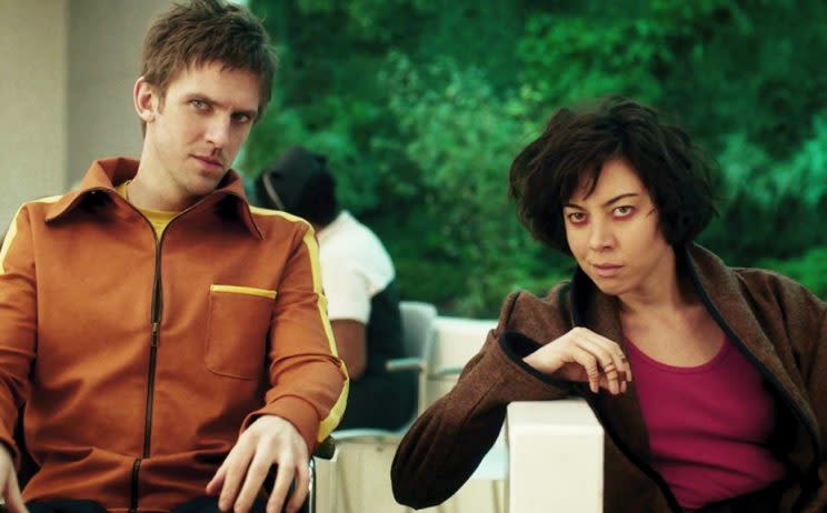 Dan Stevens and Aubrey Plaza in <em>Legion</em>. (Photo: FX)