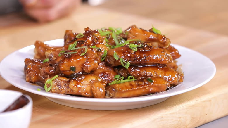 Andrew Zimmern's Sticky Spicy Chicken Wings