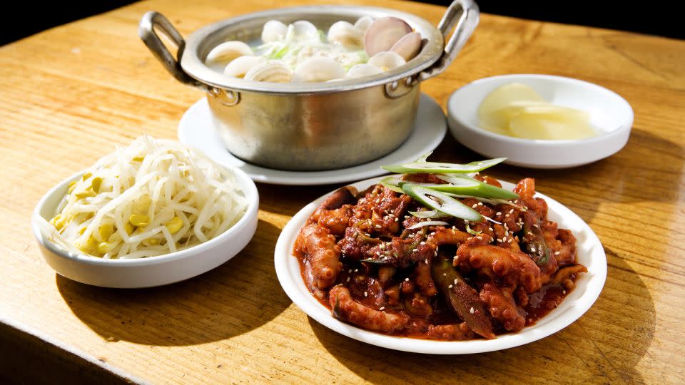 This octopus dish will set your mouth on fire. - courtesy Korean Tourism Organization