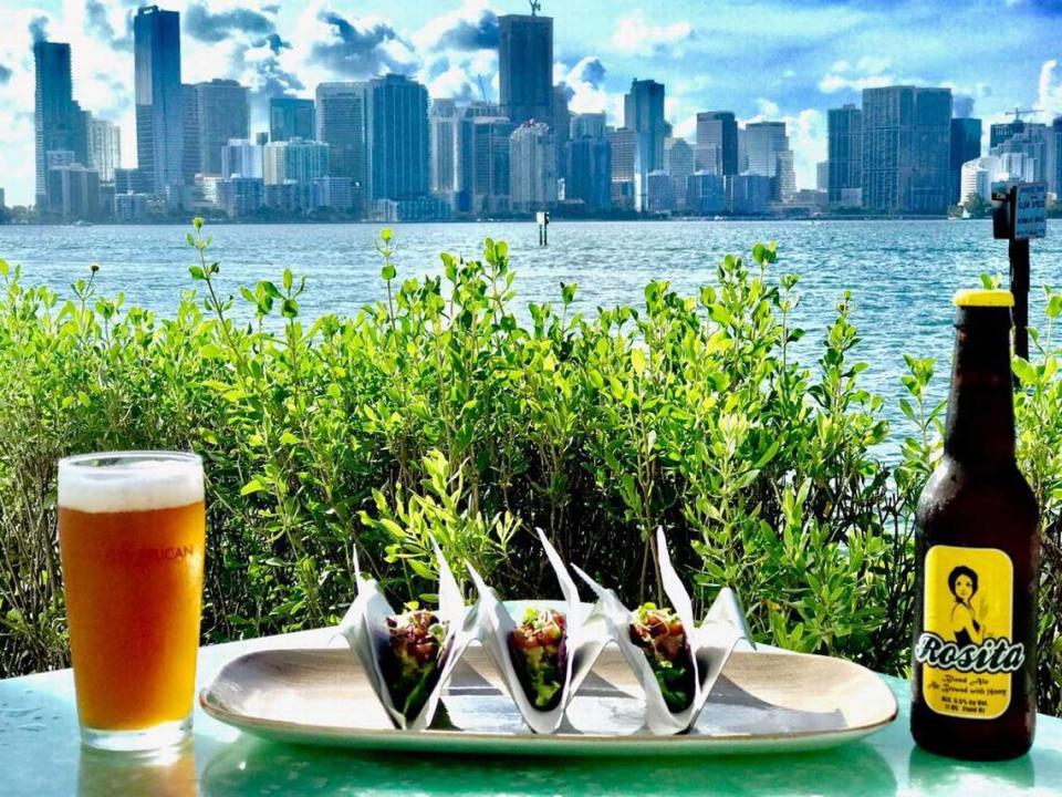 The view from the Rusty Pelican on Key Biscayne can’t be beat. The restaurant was no. 53 on the top 100 list of successful restaurants, according to Restaurant Business.