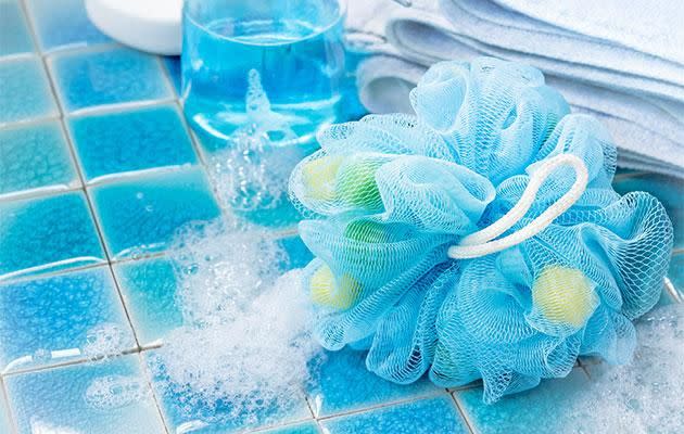 Get rid of your shower puffs now! Photo: Getty Images