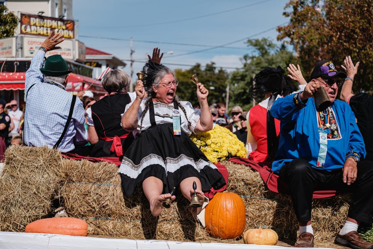 The annual Ohio Swiss Festival starts Thursday in Sugarcreek. Here is a scene from the 2021 festival.