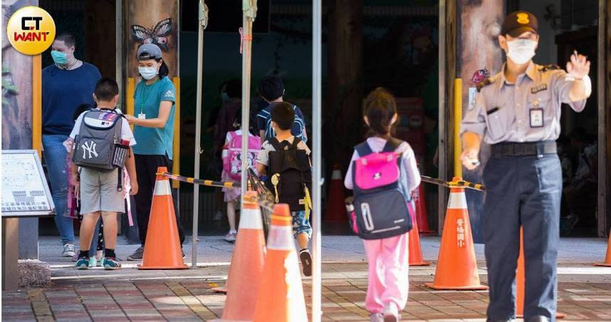 才剛開學1週，新北板橋某幼兒園就爆發群聚感染。（圖／黃威彬攝）