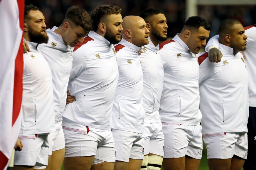 England players will be able to get closer during the national anthems (Andrew Milligan/PA) (PA Archive)
