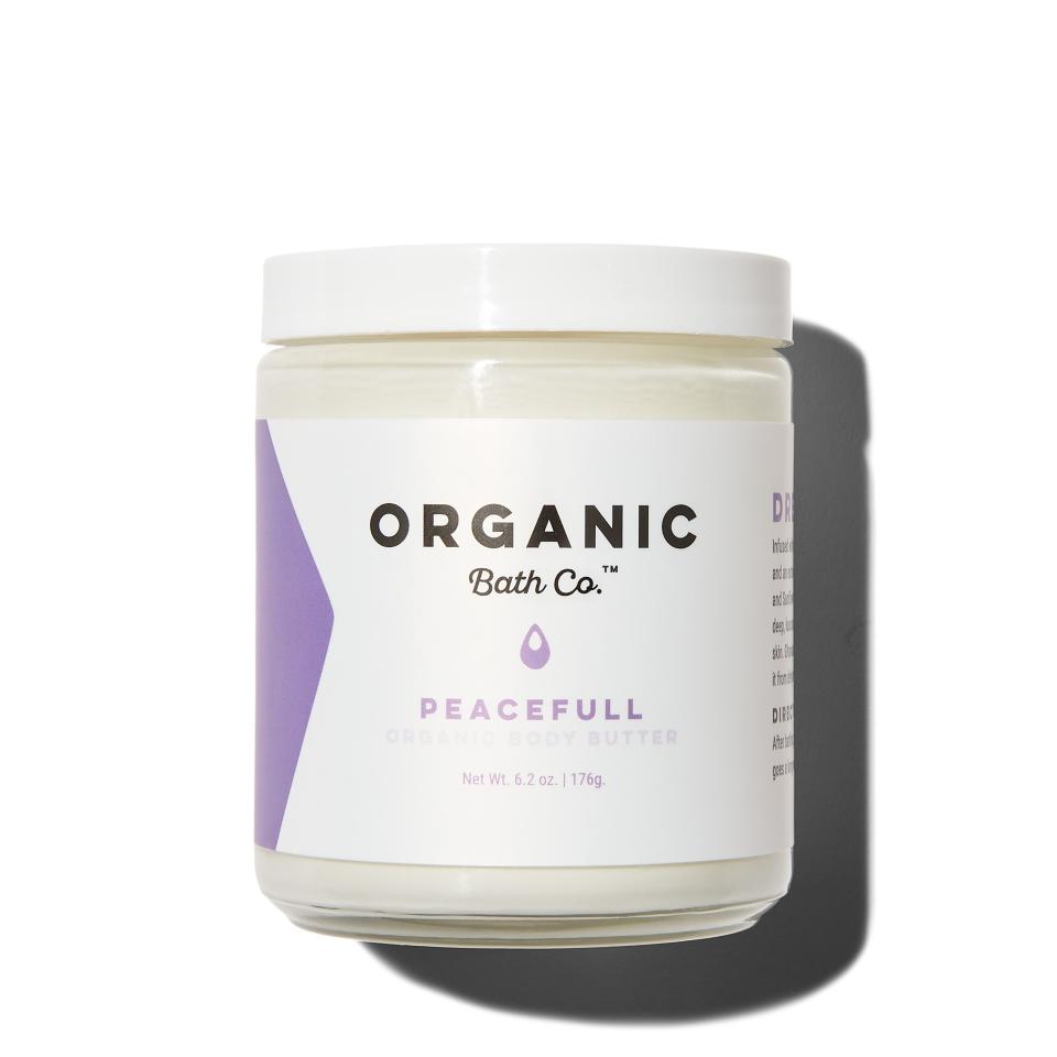 6) Organic Bath Co PeaceFull Organic Body Butter