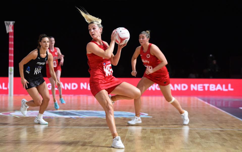 Head coach Jess Thirlby used all 12 of her largely inexperienced squad in their Nations Cup opener - Getty Images Europe