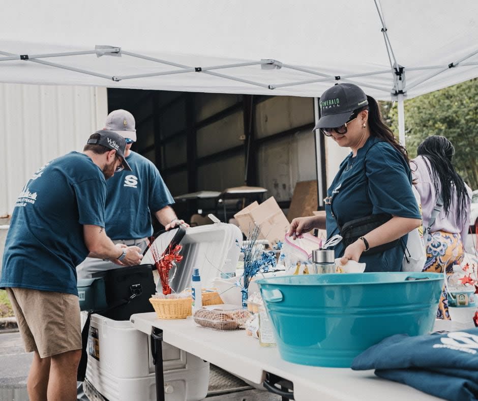 Swisher, a family-owned company, is partnering with Groundwork Jacksonville Inc. (GWJax) to spruce up portions of the S-Line Rail Trail in Springfield.