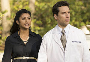 Reshma Shetty, Ben Shenkman | Photo Credits: David Giesbrecht/USA Network