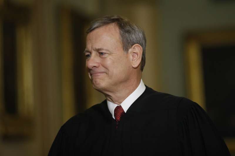 美國聯邦最高法院（SCOTUS）首席大法官羅伯茲（John Roberts）（AP）