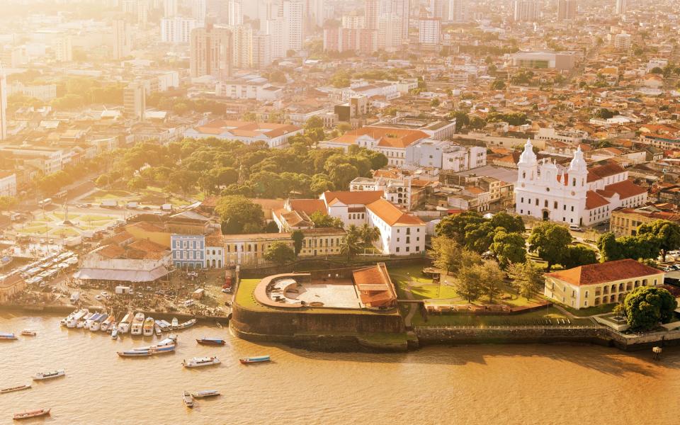 Belém serves as both an Atlantic ocean and an Amazon river cruise port - luoman