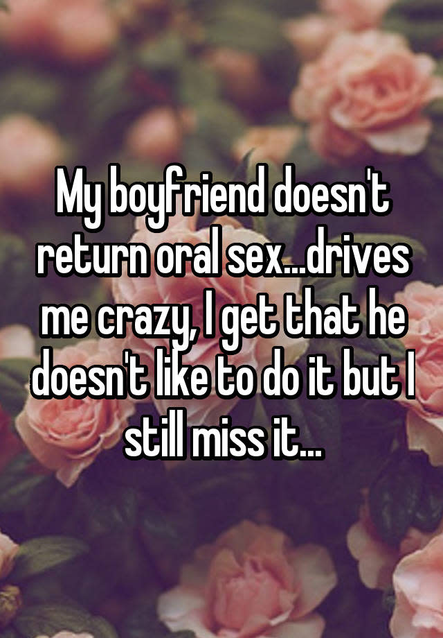 My boyfriend doesn