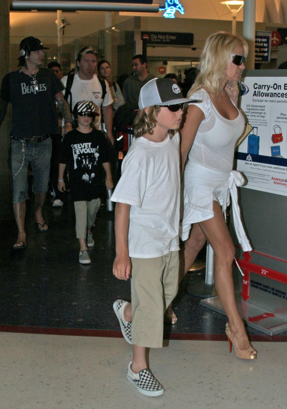 Brandon y Dylan, los hijos de Pamela Anderson